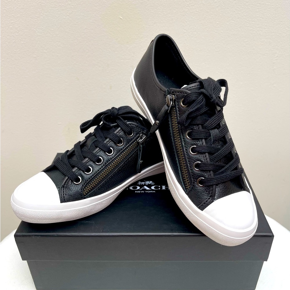 Coach Black and White Sneakers